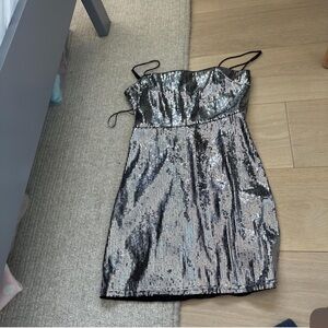 Urban outfitters sparkly dress